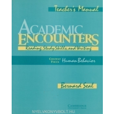 ACADEMIC ENCOUNTERS HUMAN BEHAV.TG nyelvkönyv, szótár