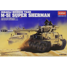 ACADEMY HOBBY MODELL KITS 1/35 IDF M-51 Super Sherman tank modell makett