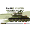 ACADEMY HOBBY MODELL KITS 1/35 T-34/85 No.183 Factory Berlin 1945 tank modell