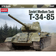 Academy Soviet Medium T-34/85 tank műanyag modell (1:72) (13421) autópálya és játékautó