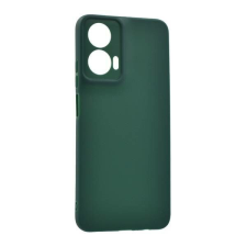 ACCMOBILE Motorola Moto G35, Telefontok, Szilikon, TPU, Kamerasziget védelem, Matt, Sötétzöld tok és táska