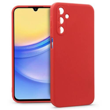 ACCMOBILE Samsung Galaxy A15 5G, 4G, Telefontok, Szilikon, Kamerasziget védelem, Piros tok és táska