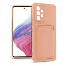 ACCMOBILE Samsung Galaxy A53 5G, Card Case Telefontok, Szilikon, Bankkártyatartó zseb, Rózsaszín tok és táska