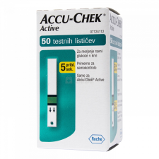 Accu-check Accu-Chek Active tesztcsík vércukormérőhöz 50 db gyógyászati segédeszköz