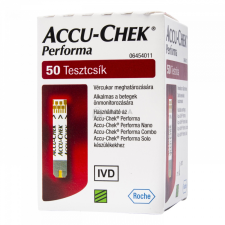 Accu-check Accu-Chek Performa tesztcsík 50 db gyógyászati segédeszköz
