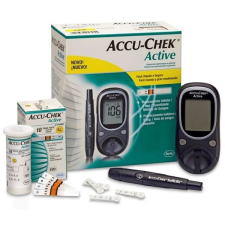 ACCUCHEK ACTIVE VÉRCUKORSZINTMÉRŐ KÉSZLET KÓD NÉLKÜLI GB TÍPUS gyógyászati segédeszköz