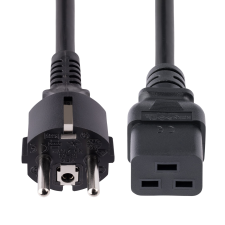 Accura ACC2227 Hálózati tápkábel 1,8m - Fekete kábel és adapter