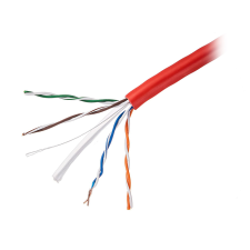 Accura ACC2306 UTP Installációs kábel 305m - Piros (ACC2306) kábel és adapter