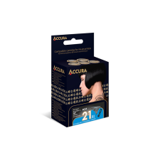 Accura (HP No. 21XL C9351CE) Tintapatron - Fekete nyomtatópatron & toner