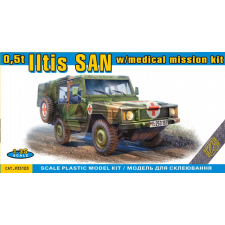  ACE 0,5t Iltis SAN w/medical mission kit 1:35 (ACE35103) makett