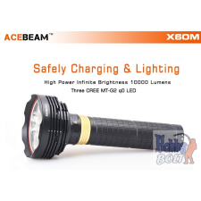 Acebeam LED Elemlámpa X60M elemlámpa