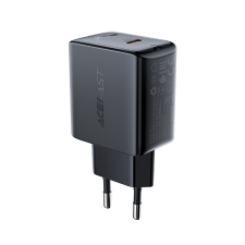 AceFast ACEFFORT gyors töltő USB type-c 20W Power Delivery fekete (A1 EU fekete) mobiltelefon kellék
