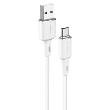 AceFast USB kábel - USB type-c 1,2 m, 3A fehér (C2-04 fehér) kábel és adapter