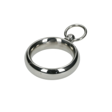  Acél farokgyűrű karikával. Átmérő:50mm péniszgyűrű