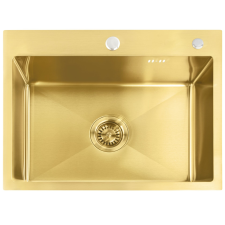  Acél mosogatótálca Liam BRUSH GOLD mosogatótálca