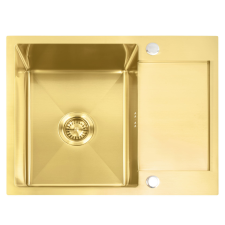 Acél mosogatótálca Paul BRUSH GOLD mosogatótálca
