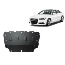  Acél motor, hűtő védőlemez Audi A6  - (2011-2018) karosszéria elem