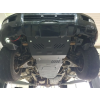  Acél motor, hűtő védőlemez Toyota Land Cruiser J120  - (2002-2009)
