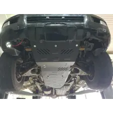  Acél motor, hűtő védőlemez Toyota Land Cruiser J120  - (2002-2009) karosszéria elem