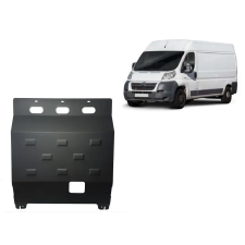  Acél motor, kapcsolószekrény, hűtő védőlemez Citroen Jumper  - (2006-2016) karosszéria elem