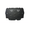  Acél motor, kapcsolószekrény, hűtő védőlemez VW Caddy  - (2003-2012)