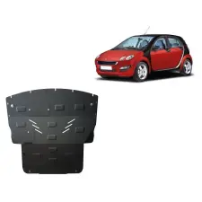  Acél motor, kapcsolószekrény védőlemez Smart ForFour  - (2004-2006) karosszéria elem