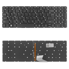Acer 6B.G6TN1.xxx gyári új UK angol háttérvilágításos laptop billentyűzet, keret nélkül laptop alkatrész