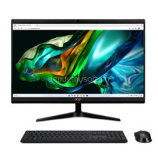 Acer Aspire C24-1800 All-in-One PC (Black) | Intel Core i3-1305U | 8GB DDR4 | 4000GB SSD | 0GB HDD | Intel UHD Graphics | W10 P64 asztali számítógép
