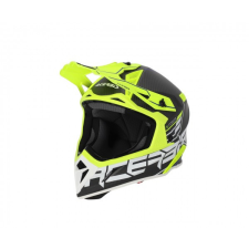 Acerbis cross sisak -Steel Carbon 22-06 – fluo sárga/fekete bukósisak