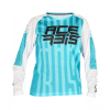 Acerbis gyerek cross mez – J-Windy Five Kid Vented – zöld/fehér
