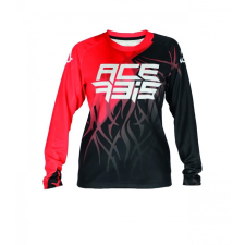 Acerbis gyerek cross mez - MX J-Kid Three – piros/fekete motocross mez