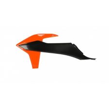 Acerbis RADIATOR SCOOPS KTM SX 2019-2020 - BLACK/ORANGE motorkerékpár idom
