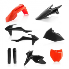 Acerbis teljes idomszett - KTM SX/SXF 16-18 - fekete/narancs motorkerékpár idom