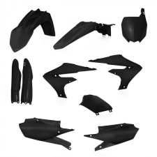 Acerbis teljes idomszett - YAMAHA YZF 250 19-22 + 450 18-22 - metál fekete motorkerékpár idom