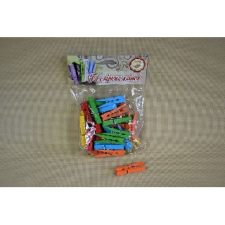 ACH : Csipesz fa színes 4,5x0,7 cm 30 db/csom - Playmobil playmobil