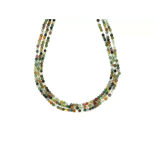  Achát indiai golyó 2-3mm medál