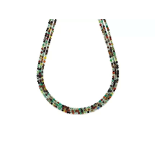  Achát szinezett zöld barna golyó 1-2mm medál