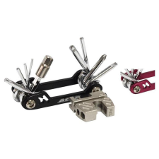 Acor ATL21112 marokszerszám, 17 funkciós, piros kerékpár és kerékpáros felszerelés