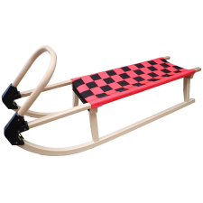 Acra szánkó 110 cm fa - piros szánkó