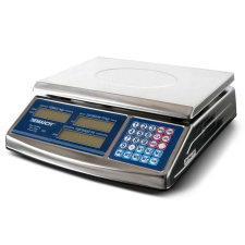 ACS-768 hitelesített bolti mérleg-30kg-fém burkolat, LCD kijelző konyhai mérleg