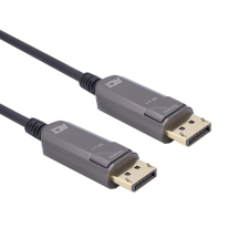 Act 8K DisplayPort Active Optical Cable male/male 15m Black AK4171 kábel és adapter