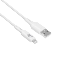 Act AC3012 USB 2.0 charging/data cable A male - Lightning male 2m MFI certified White kábel és adapter