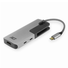 Act AC7021 USB-C to HDMI 4K adapter Hub &amp; Card Reader laptop kellék