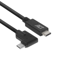 Act AC7406 USB-C Angled Cable 1m Black kábel és adapter