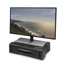 Act ac8215 monitor stand extra wide with two drawers adjustable height tv állvány és fali konzol