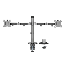Act AC8336 Dual Monitor Arm Office 17"-32" Silver monitor kellék