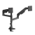 Act ACT AC8343 Dual Monitor Arm Office Premium with Gas Spring Pole Mounted