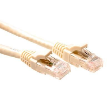 Act ACT CAT5e U-UTP Patch Cable 2m Ivory kábel és adapter