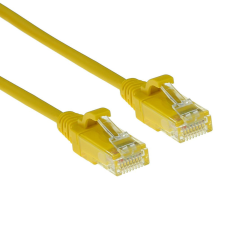 Act ACT CAT6 U-UTP Patch Cable 0,5m Yellow kábel és adapter