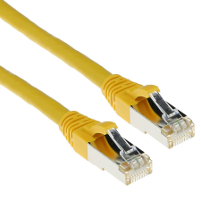 Act ACT CAT6A S-FTP Patch Cable 3m Yellow kábel és adapter